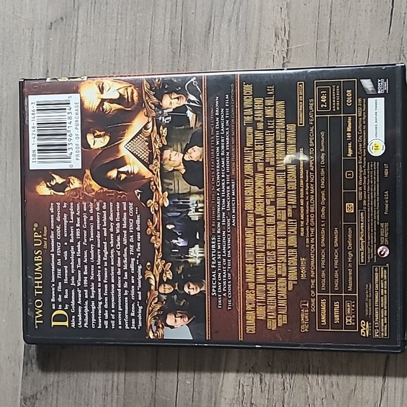 🎯5 For 25🎯2006 The DaVinci Code 2 Disk Special Edition - Picture 2 of 4
